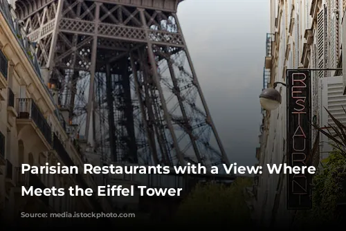 Parisian Restaurants with a View: Where Gastronomy Meets the Eiffel Tower