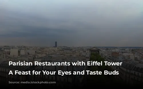 Parisian Restaurants with Eiffel Tower Views: A Feast for Your Eyes and Taste Buds