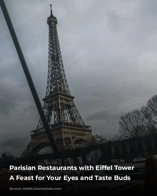 Parisian Restaurants with Eiffel Tower Views: A Feast for Your Eyes and Taste Buds