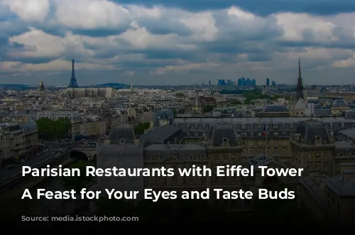 Parisian Restaurants with Eiffel Tower Views: A Feast for Your Eyes and Taste Buds