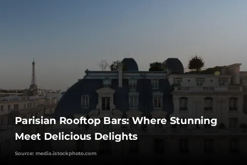 Parisian Rooftop Bars: Where Stunning Views Meet Delicious Delights