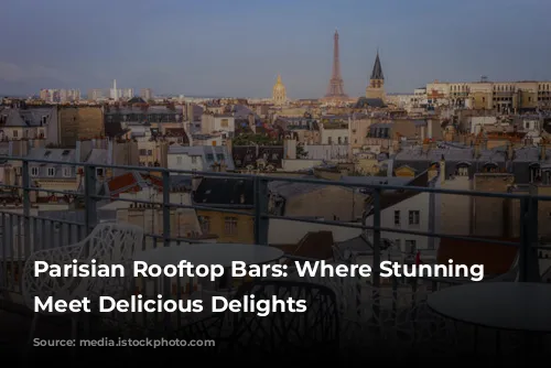 Parisian Rooftop Bars: Where Stunning Views Meet Delicious Delights