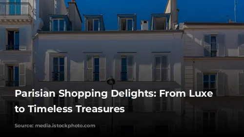 Parisian Shopping Delights: From Luxe Labels to Timeless Treasures