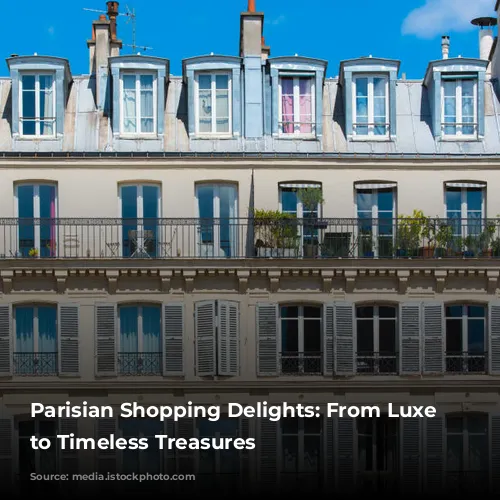 Parisian Shopping Delights: From Luxe Labels to Timeless Treasures