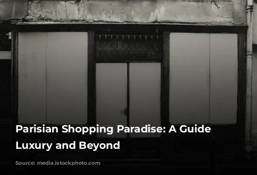 Parisian Shopping Paradise: A Guide to Luxury and Beyond