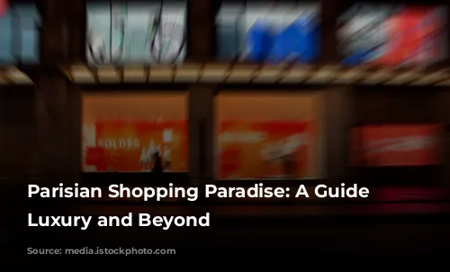 Parisian Shopping Paradise: A Guide to Luxury and Beyond