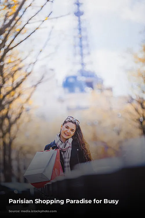 Parisian Shopping Paradise for Busy Professionals