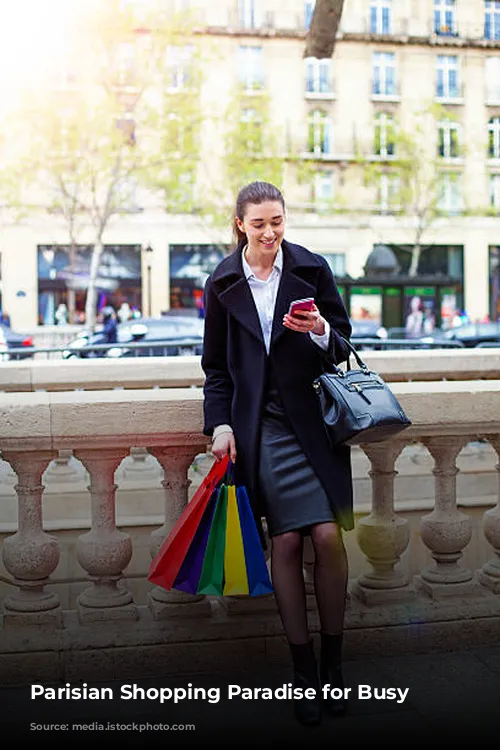 Parisian Shopping Paradise for Busy Professionals