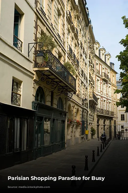 Parisian Shopping Paradise for Busy Professionals