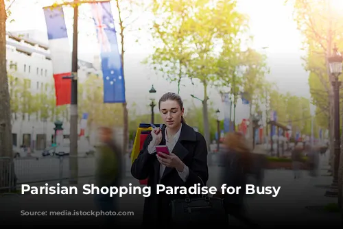 Parisian Shopping Paradise for Busy Professionals