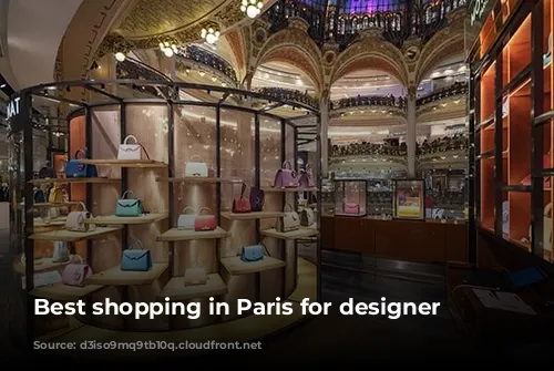 Best shopping in Paris for designer brands