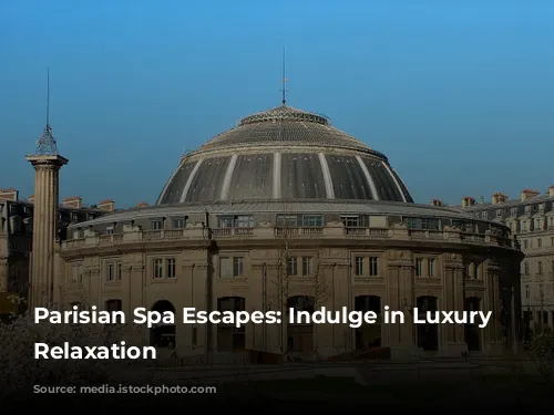 Parisian Spa Escapes: Indulge in Luxury and Relaxation