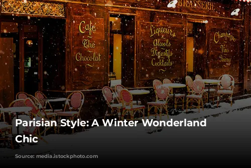 Parisian Style: A Winter Wonderland of Chic