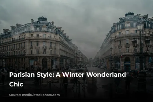 Parisian Style: A Winter Wonderland of Chic