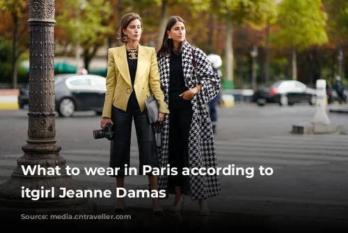 What to wear in Paris according to Parisian itgirl Jeanne Damas