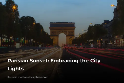 Parisian Sunset: Embracing the City of Lights