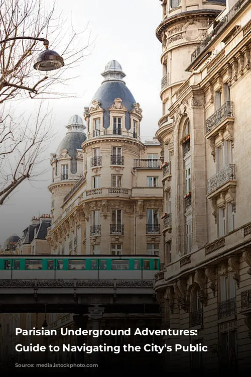 Parisian Underground Adventures: A Guide to Navigating the City's Public Transport