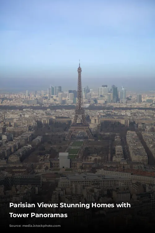 Parisian Views: Stunning Homes with Eiffel Tower Panoramas