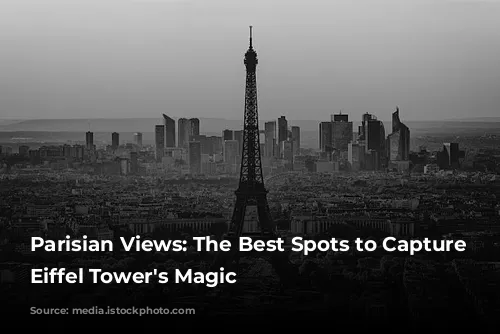 Parisian Views: The Best Spots to Capture the Eiffel Tower's Magic