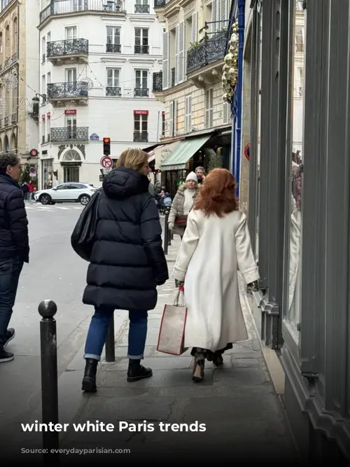 winter white Paris trends 