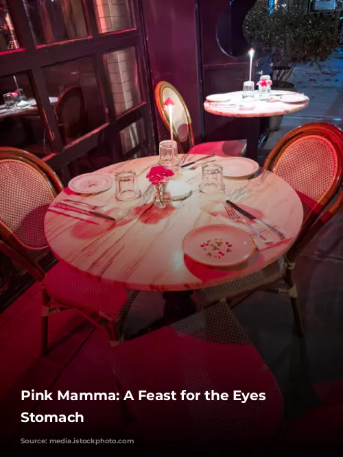 Pink Mamma: A Feast for the Eyes and Stomach