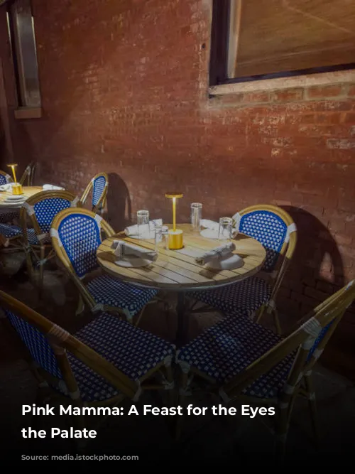 Pink Mamma: A Feast for the Eyes and the Palate