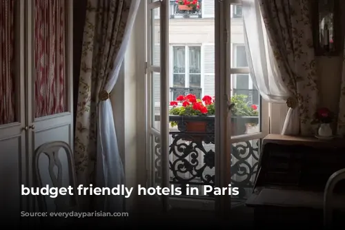 budget friendly hotels in Paris 