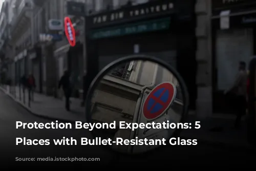 Protection Beyond Expectations: 5 Unexpected Places with Bullet-Resistant Glass