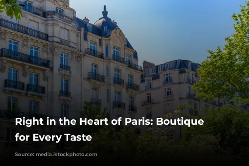 Right in the Heart of Paris: Boutique Hotels for Every Taste