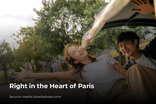 Right in the Heart of Paris