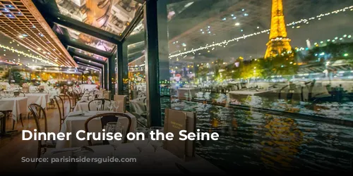 Dinner Cruise on the Seine