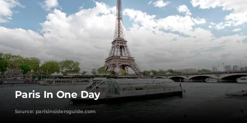 Paris In One Day