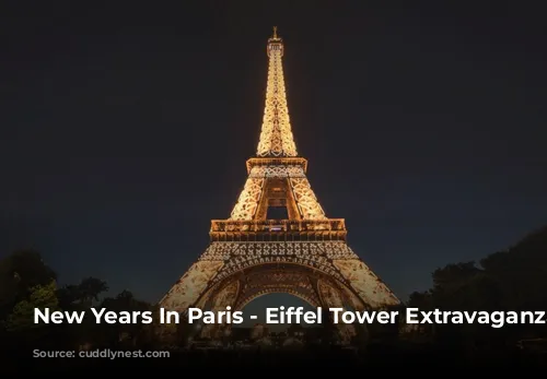 New Years In Paris - Eiffel Tower Extravaganza