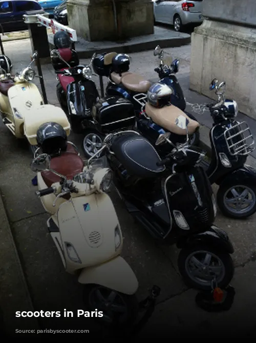 scooters in Paris