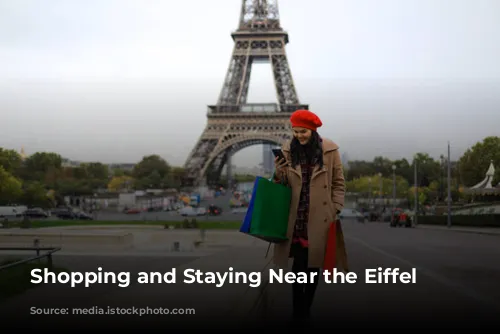 Shopping and Staying Near the Eiffel Tower