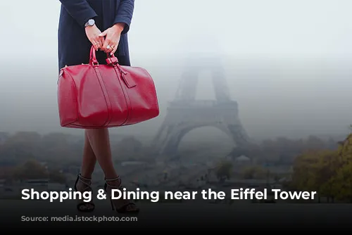 Shopping & Dining near the Eiffel Tower