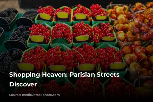 Shopping Heaven:  Parisian Streets to Discover