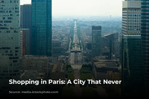 Shopping in Paris: A City That Never Sleeps