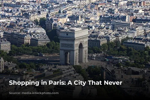 Shopping in Paris: A City That Never Sleeps