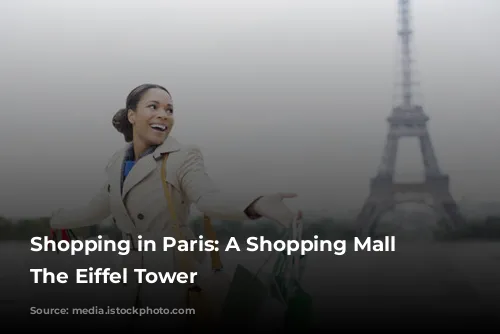 Shopping in Paris: A Shopping Mall Near The Eiffel Tower