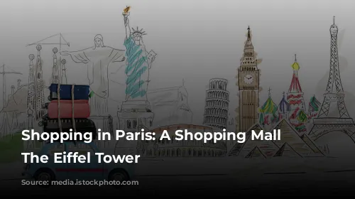 Shopping in Paris: A Shopping Mall Near The Eiffel Tower