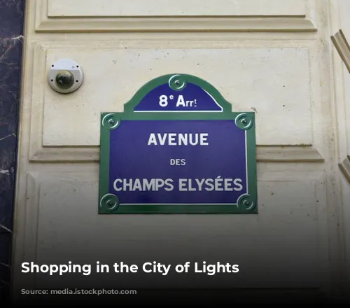 Shopping in the City of Lights