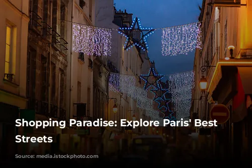 Shopping Paradise: Explore Paris' Best Shopping Streets