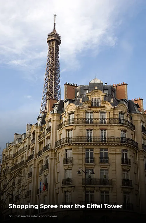 Shopping Spree near the Eiffel Tower