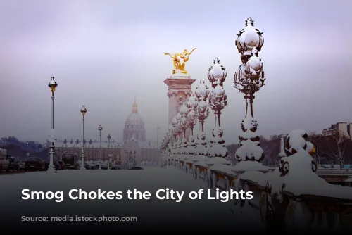 Smog Chokes the City of Lights