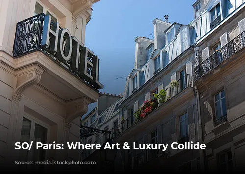 SO/ Paris: Where Art & Luxury Collide