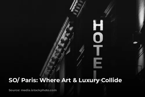 SO/ Paris: Where Art & Luxury Collide