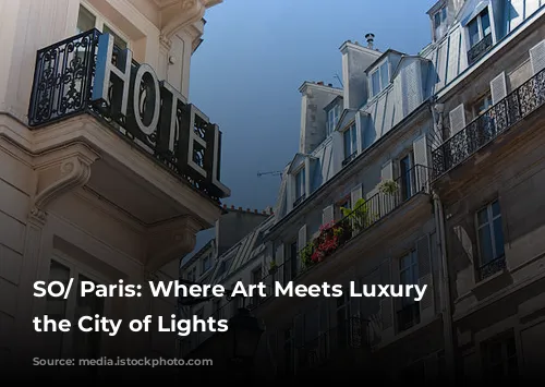 SO/ Paris: Where Art Meets Luxury in the City of Lights