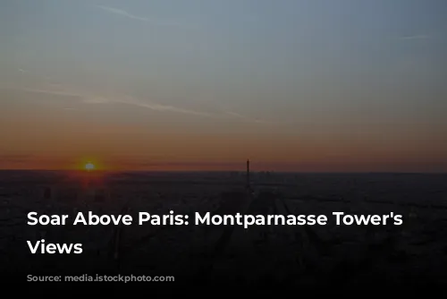 Soar Above Paris: Montparnasse Tower's Panoramic Views