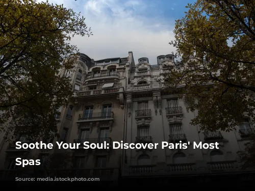 Soothe Your Soul: Discover Paris' Most Luxurious Spas